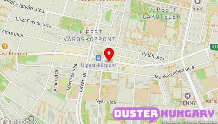 térkép (Jó cipész -Újpest) Cipész, Kulcsmásolás, Bőrjavítás, Cipőfényezés ban Budapest