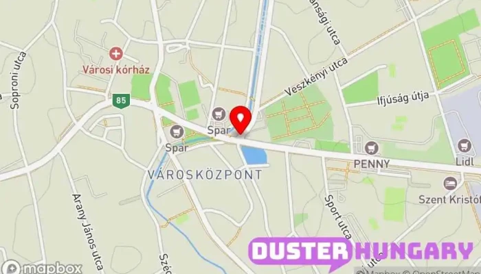 térkép Jószív Temetkezési Kft. Koporsószolgáltatás ban Kapuvár