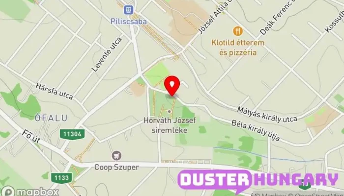 térkép Jurek László  ban Piliscsaba