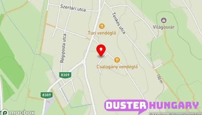 térkép Kaizinger Bt. Autószerelő ban Győr