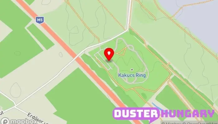 térkép Kakucs Ring Autóversenypálya ban Kakucs