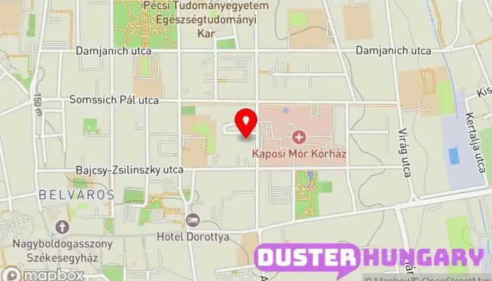 térkép Kaposvár  ban Kaposvár