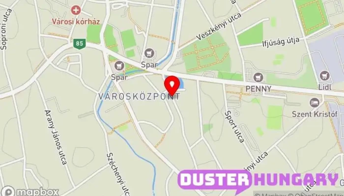 térkép Kapuvár  ban Kapuvár