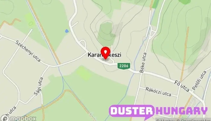 térkép Karancskeszi  ban Karancskeszi