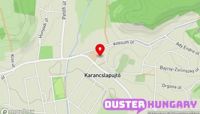 térkép Karancslapujtő Posta Posta ban Karancslapujtő