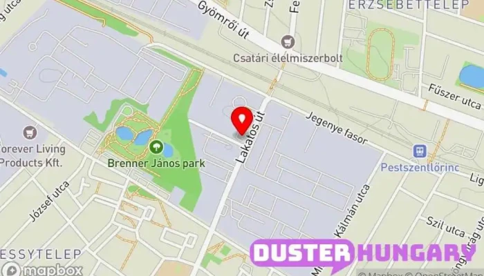 térkép Kasza Kft. Hímzési szolgáltatás ban Budapest