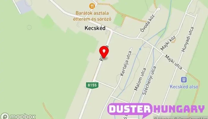 térkép Kecskéd  ban Kecskéd