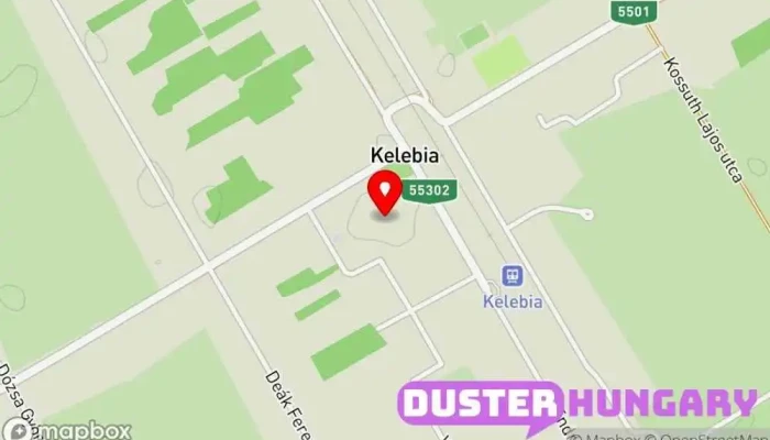 térkép Kelebia  ban Kelebia