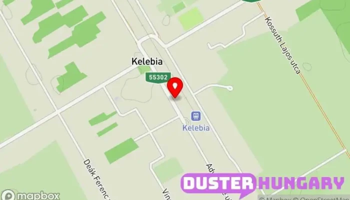 térkép Kelebiai Határrendészeti Kirendeltség Rendőrőrs ban Kelebia