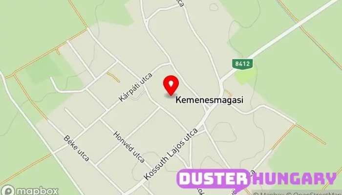 térkép Kemenesmagasi  ban Kemenesmagasi