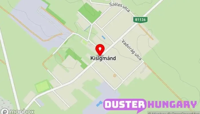 térkép Kisigmánd  ban Kisigmánd