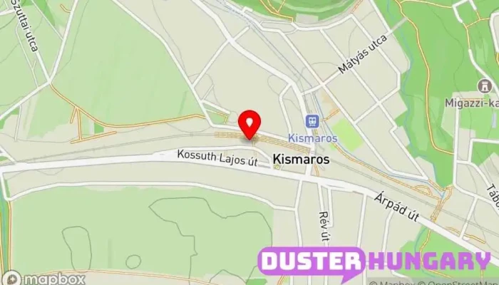 térkép Kismaros vasútállomás Vasúti szolgáltatások ban Kismaros