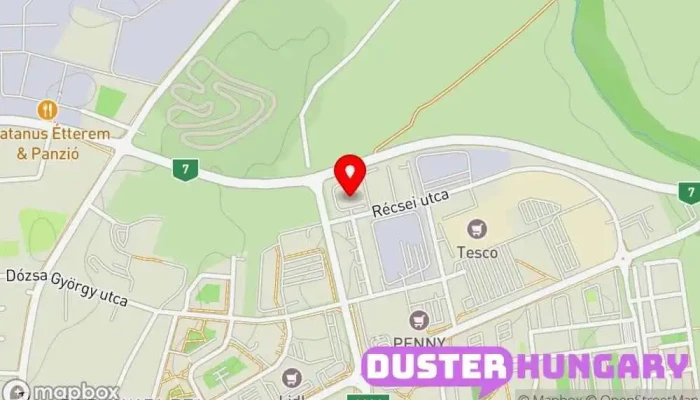 térkép Kiss-Gerencsér Autóház Kft. Opel-forgalmazó ban Nagykanizsa