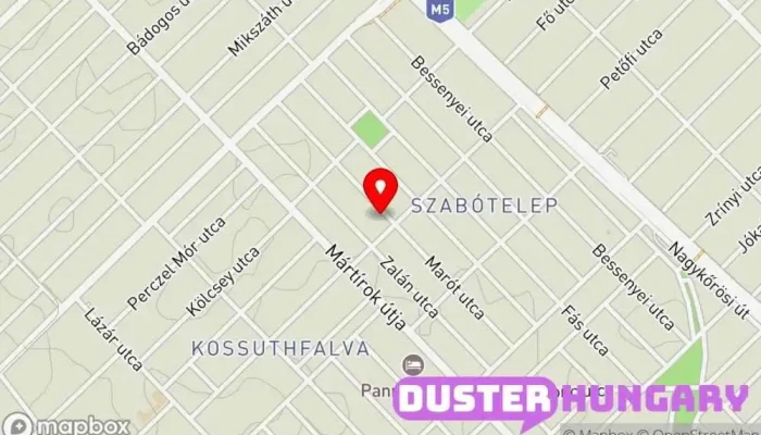 térkép Kisváros Kft. Víztisztító cég, Építőanyagokat forgalmazó üzlet ban Budapest