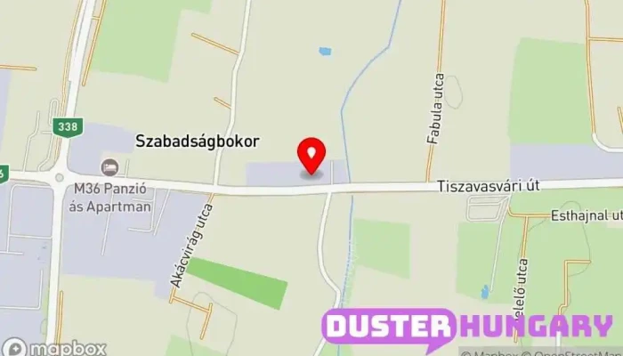 térkép Klammer Légtechnika Kft. Vállalati telephely ban Nyíregyháza