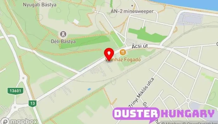 térkép Kom - Belt Kft. Mezőgazdasági szolgáltatás, Gépalkatrész-gyártó ban Komárom