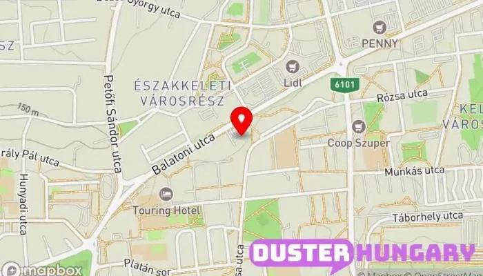 térkép Koma Autó és Gumiszerviz Gumiabroncs-szerviz ban Nagykanizsa