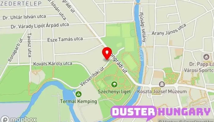 térkép KONTASET Kft. - Szentes (Gyártás) Vállalatok közötti kereskedelem ban Szentes