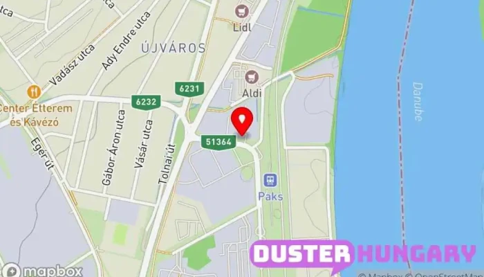térkép Kópis és Társa Kft. Acélforgalmazó, Egészségközpont ban Paks