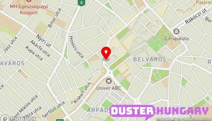 térkép Kormányablak Kecskemét (Deák Ferenc tér) Kormányzati hivatal ban Kecskemét