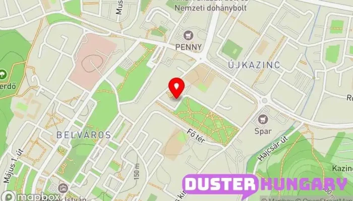 térkép Kormányablak Helyi kormányzati hivatal ban Kazincbarcika