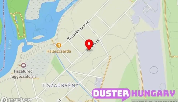 térkép K.Ö.SZ. Kft Autójavító ban Tiszafüred