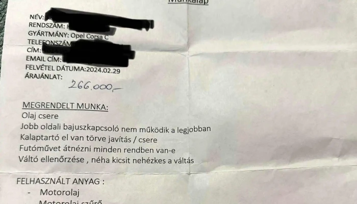 Kram Teljeskoru Gepjarmu Biztositasi Karugyintezes Es Autoszerelo   Autoszerviz Kedvezmenyek - Csömör