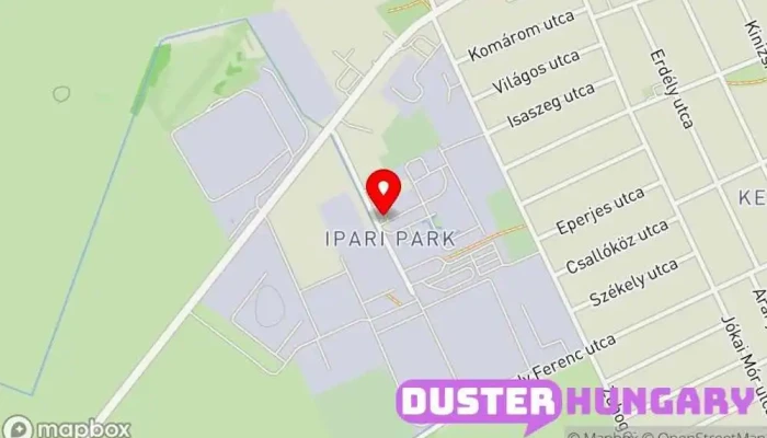 térkép Krisz-Zol és Társa Kft. Hegesztő ban Sárvár