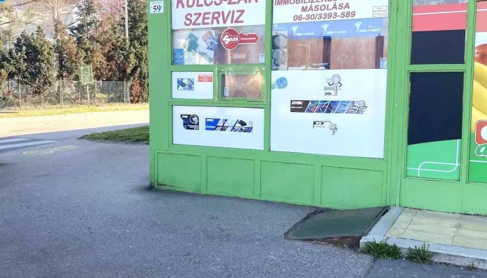 Kulcs -  Zar Szerviz Kulso - Pápa