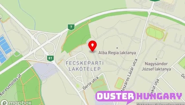 térkép Kulcsdiagnosztika - Autókulcs másolás Kulcsmásolás ban Székesfehérvár