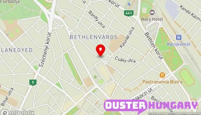 térkép Kulcskirály - D és B Kulcskirály Bt. Kulcsmásolás ban Kecskemét