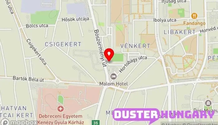 térkép Kulcsmásolás - Cipő javítás Kulcsmásolás ban Debrecen