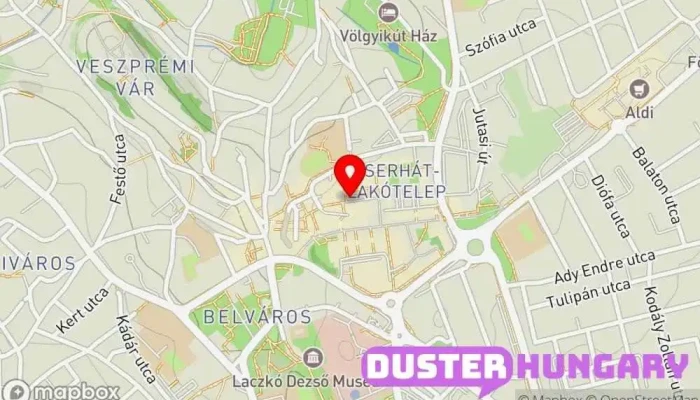 térkép Kulcsmásoló Kulcsmásolás ban Veszprém