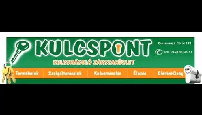 Kulcspont Kulcsmasolo Zarszakuzlet A Tulajdonostol - Dunakeszi