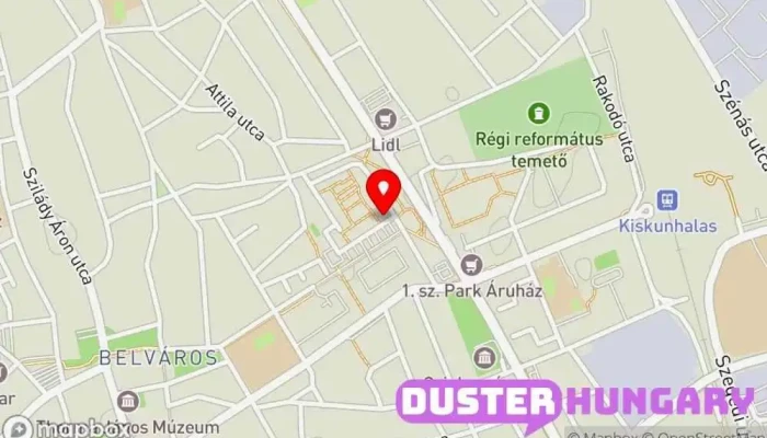 térkép KULCSraKÉSz Kulcsmásolás ban Kiskunhalas