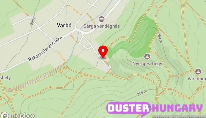 térkép La Lakatos ban Varbó