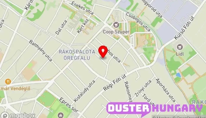 térkép Laczkovszky Autójavító Autójavító ban Budapest