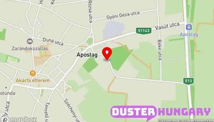 térkép Lajos gép Kft. Gépjavítási szolgáltatás ban Apostag
