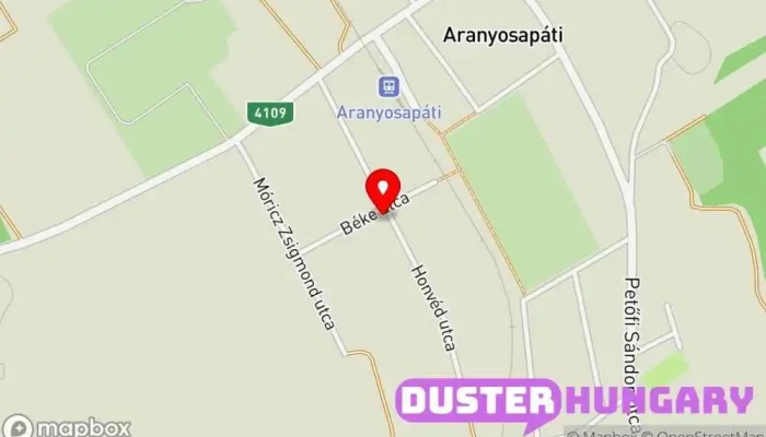 térkép Lakatos Endre Építési vállalat ban Aranyosapáti