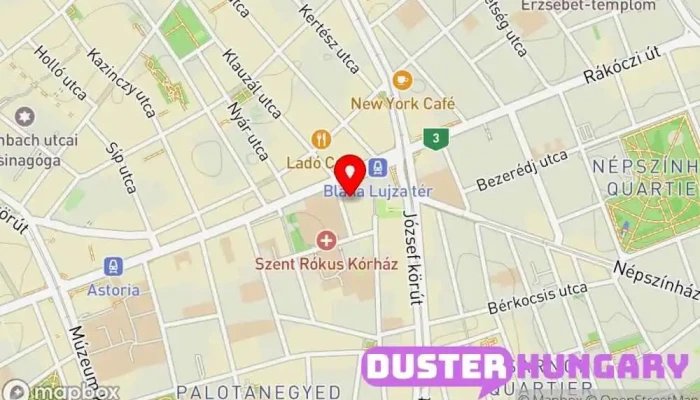 térkép Lakatos Fiber Internetszolgáltató ban Budapest