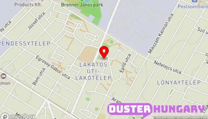 térkép Lakatos Gyógyszertár - BENU Gyógyszertár ban Budapest