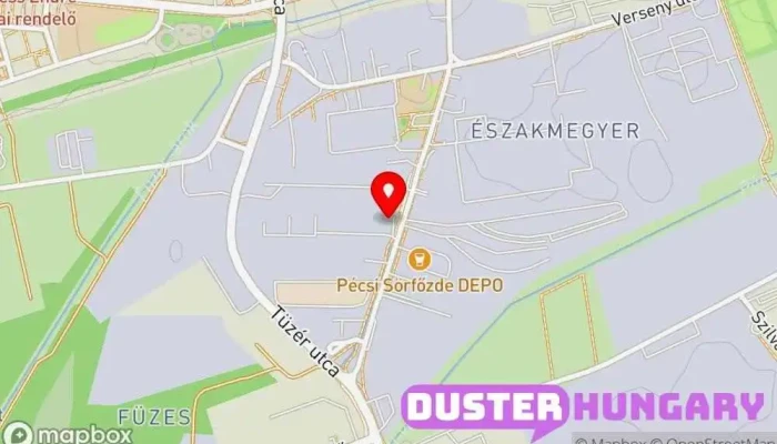 térkép Lakatos Pécs  ban Pécs