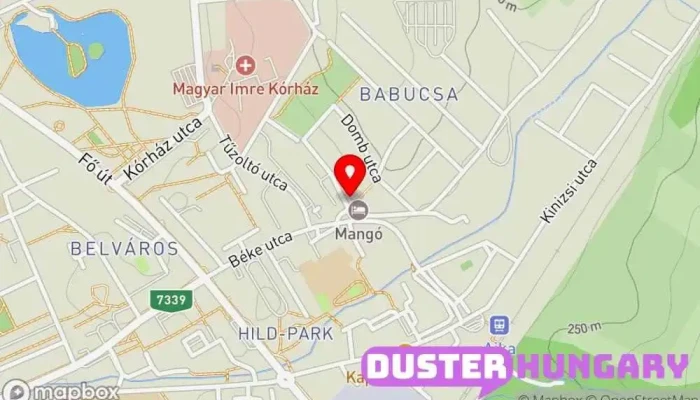 térkép Lakatos Stomatológiai Bt. Fogászat ban Ajka