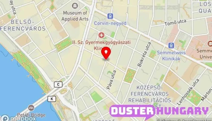 térkép Lakatos tanfolyamok  ban Budapest
