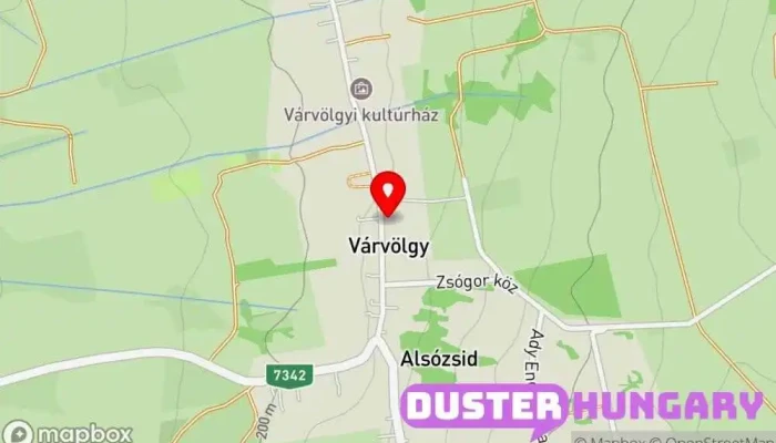 térkép Lakatos Tibor  ban Várvölgy