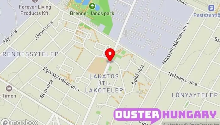 térkép Lakatos úti lakótelep Buszmegálló ban Budapest
