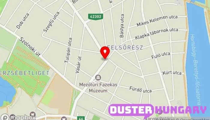 térkép Lakatosné Rác Gabriella  ban Mezőtúr
