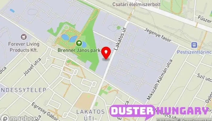 térkép Lakatostelep  ban Budapest