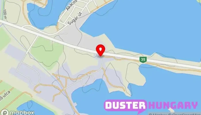 térkép Lasselsberger Hungária Kft. Kavicsbánya ban Nyékládháza