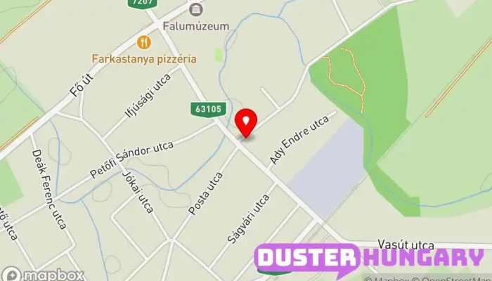térkép Lepsény  ban Lepsény
